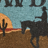 Howdy Cowboy Door Mat-Lange General Store