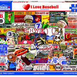 I Love Baseball Puzzle-Lange General Store