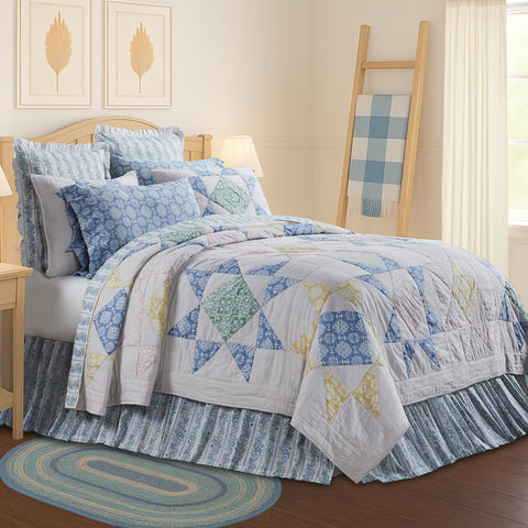 Jillian Patchwork Quilt-Lange General Store