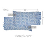 Jillian Ruffled Pillow Cases-Lange General Store