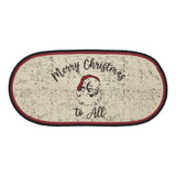 Jolly Ole Santa Braided Rug - 17" x 36"-Lange General Store