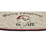 Jolly Ole Santa Braided Rug - 20" x 30"-Lange General Store