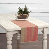 Jonathan Plaid Ribbed Table Runners-Lange General Store