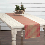 Jonathan Plaid Ribbed Table Runners-Lange General Store