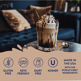 Jordan's Skinny Mixes - Sugar Free Salted Dark Chocolate Espresso Syrup-Lange General Store