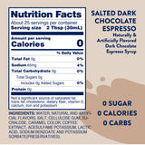 Jordan's Skinny Mixes - Sugar Free Salted Dark Chocolate Espresso Syrup-Lange General Store