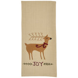 Joyful Deer Dishtowel-Lange General Store