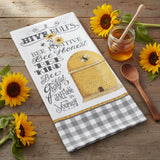 Just Bees Hive Rules Terry Towel-Lange General Store