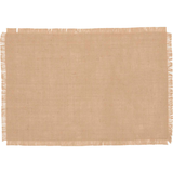 Jute Burlap Natural Placemat - Set of 6-Lange General Store