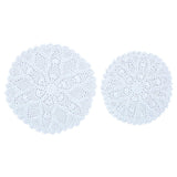 Kadia White Lace Doily Set of 2-Lange General Store