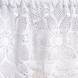 Kadia White Lace Valance-Lange General Store