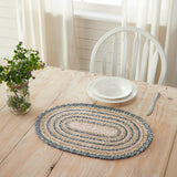 Navy Rose Braided Placemat - Lange General Store