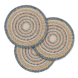 Kayley Braided Trivet 15" Set of 3