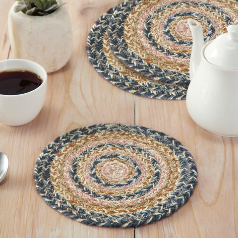 Kayley Braided Trivet 8" Set of 3