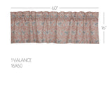 Kayley Floral Valance