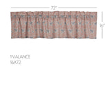 Kayley Floral Valance