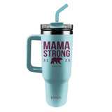 Kerusso Steel Mug with Straw Mama Strong Bear 40 oz.-Lange General Store