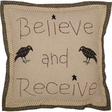 Kettle Grove Believe and Receive Pillow 12"-Lange General Store