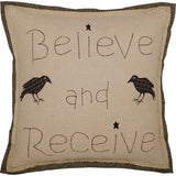 Kettle Grove Believe and Receive Pillow 18"-Lange General Store