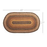 Kettlehurst Collection Braided Rugs - Oval