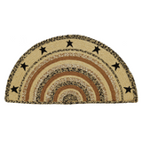 Kettlehurst Collection Jute Rugs - Oval Stars-Lange General Store