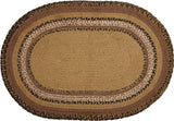 Kettlehurst Collection Jute Rugs - Oval Stars-Lange General Store