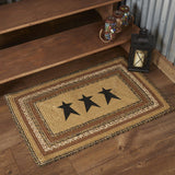 Kettlehurst Collection Braided Rugs - Rectangle Stars - Lange General Store