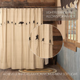 Kettlehurst Crow and Star Shower Curtain