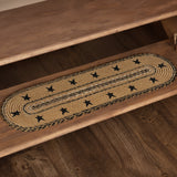 Kettlehurst Oval Stair Tread Star Latex Rug-Lange General Store