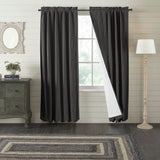 Kettlehurst Plaid Scalloped Blackout Panel-Lange General Store