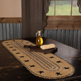 Kettlehurst Star Braided Table Runners-Lange General Store