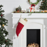 Kringle Chenille Santa Hat Stocking-Lange General Store