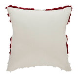 Kringle Chenille Santa Suit Pillow 12"-Lange General Store