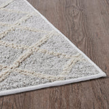 Lattice Oatmeal Bath Mat-Lange General Store