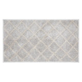 Lattice Oatmeal Bath Mat-Lange General Store