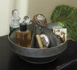 Lazy Susan Galvanized Organizer-Lange General Store