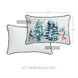 Let It Snow Pillow-Lange General Store