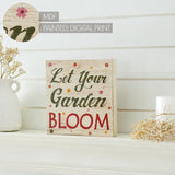 Let Your Garden Bloom Block Sign-Lange General Store