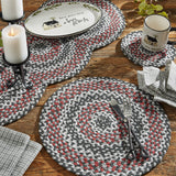 Limestone Braided Table Runner-Lange General Store