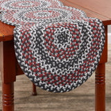 Limestone Braided Table Runner-Lange General Store