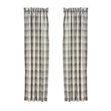 Limestone Short Panel Curtains-Lange General Store