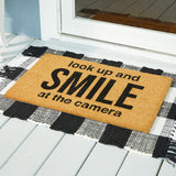 Look Up And Smile Door Mat-Lange General Store