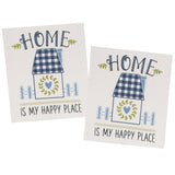 Love Grows Here Swedish Dishcloth Set of 2-Lange General Store