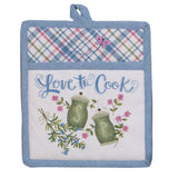 Love To Cook Pot Holder-Lange General Store