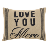 Love You More Pillow-Lange General Store