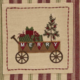 MERRY Striped Dishtowel-Lange General Store