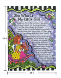 Magnet With Easel Back - She Who Is My Little Girl-Lange General Store