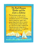 Magnet With Easel Back - The Bond Between Mother and Son Lasts a Lifetime-Lange General Store