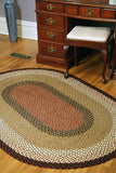 Maple Ridge Collection Braided Rugs - Oval-Lange General Store