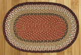 Maple Ridge Collection Braided Rugs - Oval-Lange General Store